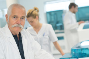 Personnel hospitalier au travail